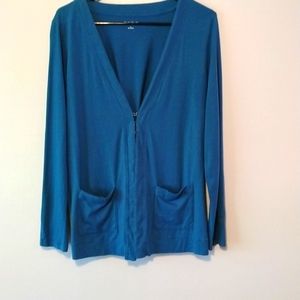 Ivy blue league cardigan size L